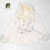 เสื้อโค้ท LUCE ROSE สีขาว