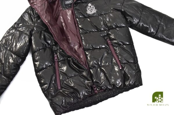 เสื้อกันหนาว GET NEWYOK สีไวน์ - Image 3