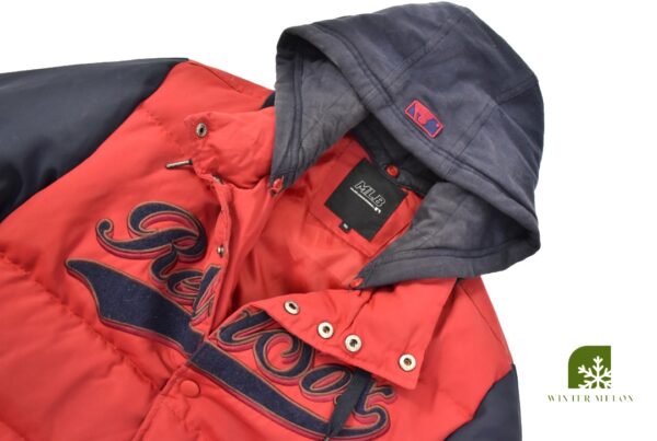 เสื้อกันหนาว MLB สีแดงกรม - Image 3