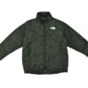 เสื้อกันหนาว THE NORTH FACE สีเขียวขี้ม้าลายทหาร