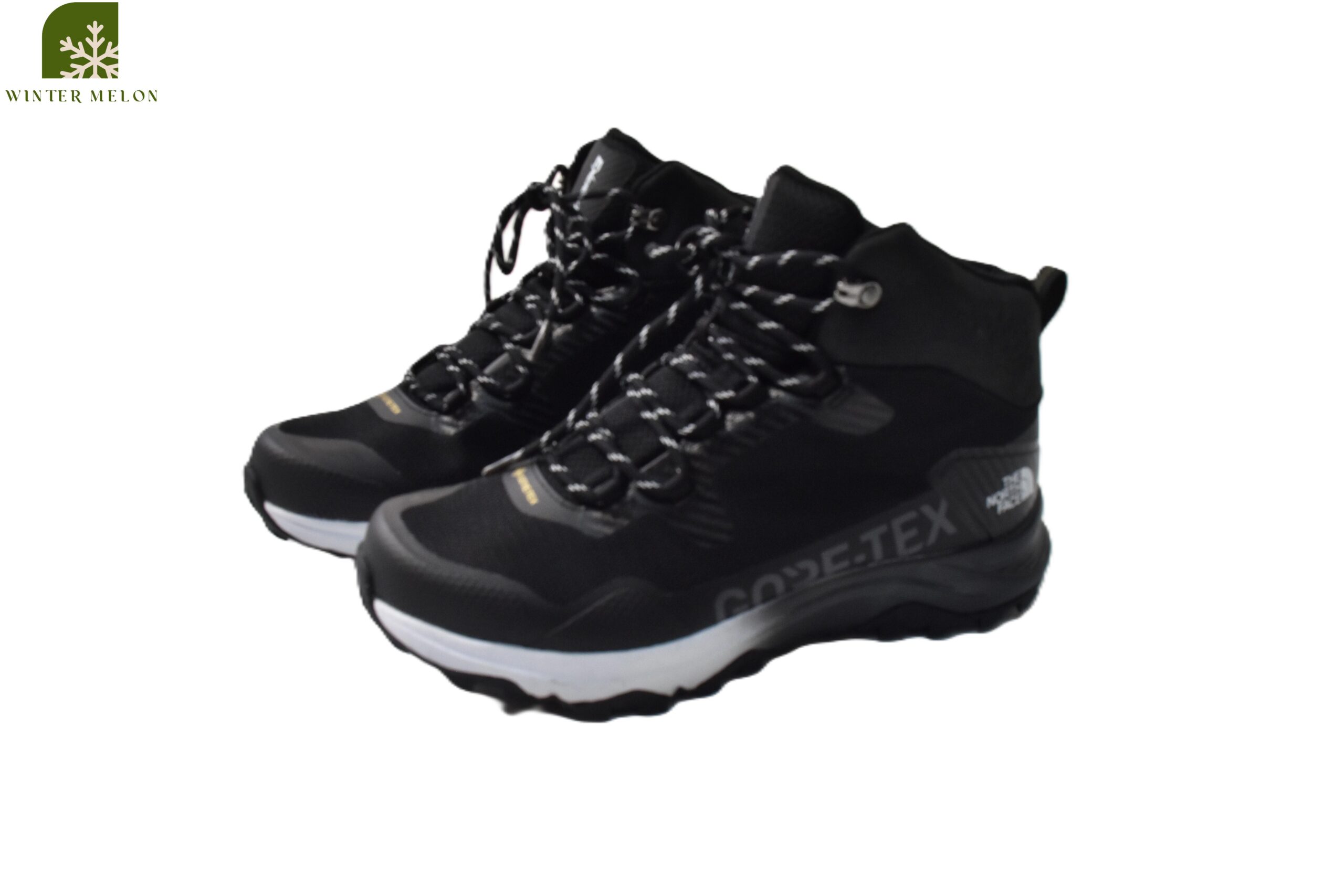 รองเท้าลุยหิมะ THE NORTH FACE สีดำขาว goretex