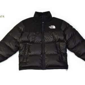 เสื้อกันหนาว THE NORTH FACE สีดำ ปักโลโก้ที่แขน